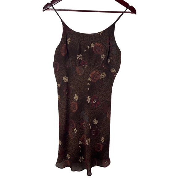 Alyn Paige Dresses & Skirts - Alyn Paige Brown Floral Sundress Size 5/6